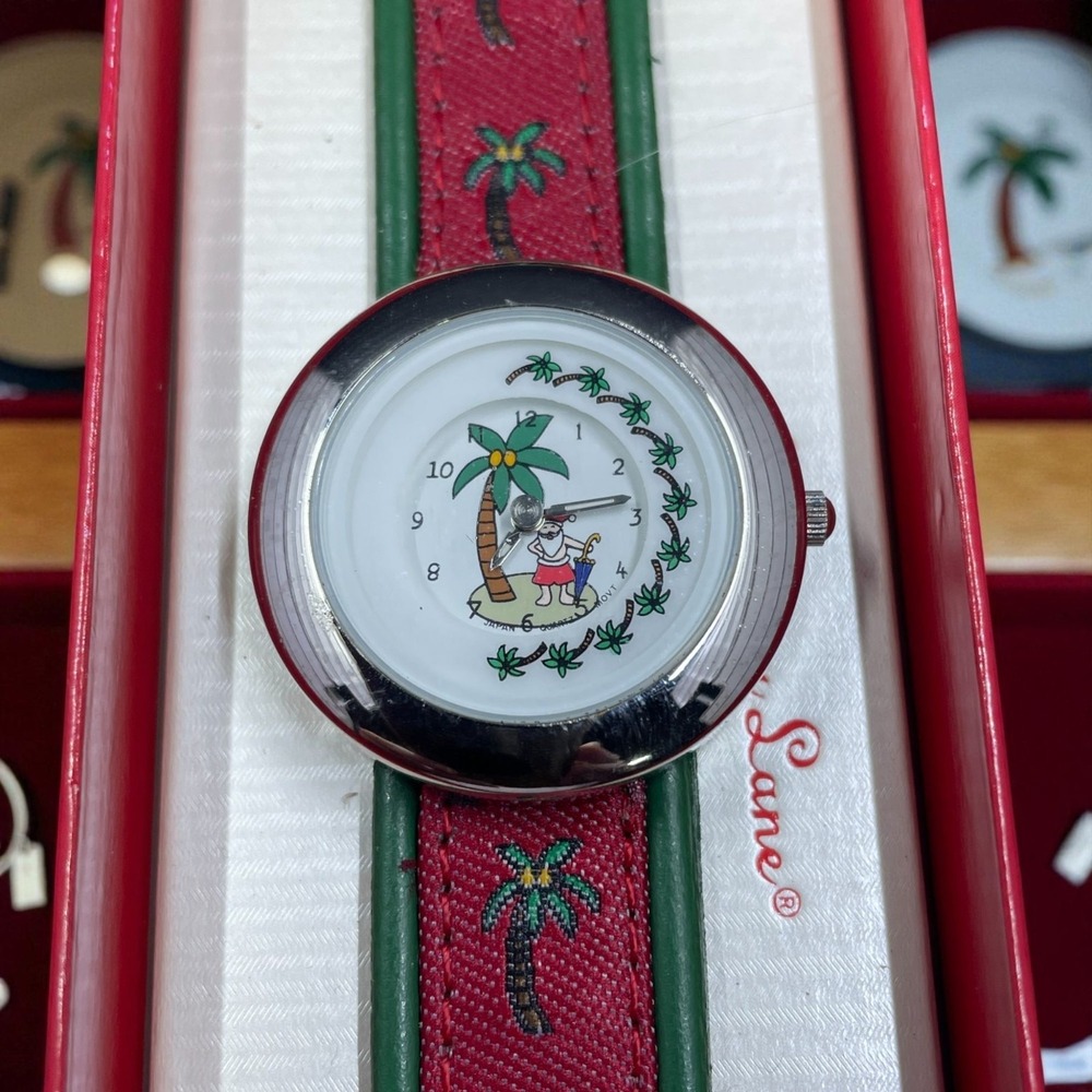 Holiday Lane Santa Watch Tropical Coastal Christmas Vacationcore‎ Coquette Gift